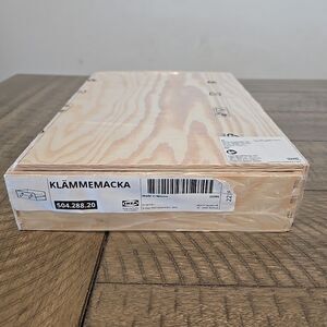 IKEA KLAMMEMACKA Desk Organizer Letter Tray Natural Plywood 504.288.20